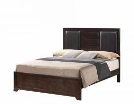 CLEARANCE 203551KW Cal King Cappuccino Bed Frame