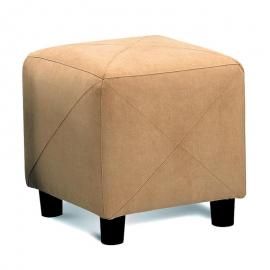 Cubed Shape Taupe Ottoman by Coaster 500944