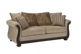 Beasley Collection by Coaster 505241 Brown Chenille Fabric Sofa