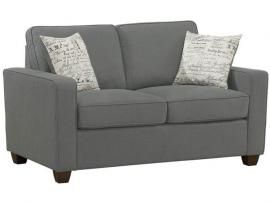 Bardem Collection by Coaster 506262 Cobblestone Dobby Fabric Loveseat
