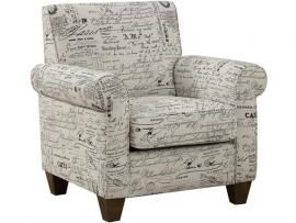 Bardem Collection by Coaster 506263 Script Fabric Chair