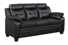 Finley Collection 506551 Black Sofa