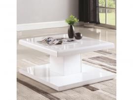 Coaster 721098 Glossy White Finish Coffee Table