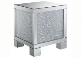 Coaster 722497 Glam Mirrored End Table