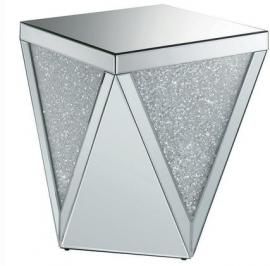 Coaster 722507 Glam Mirrored End Table
