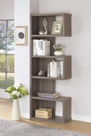 Marilyn Collection 800552 Weathered Grey Bookcase
