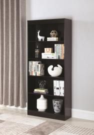 Rhonda Collection 801803 Cappuccino Bookcase