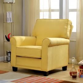 Belem AC6056YW Rolled Arm Accent Chair