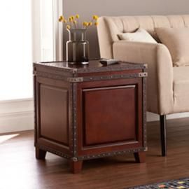 CK5482 Amherst By Southern Enterprises Trunk End Table