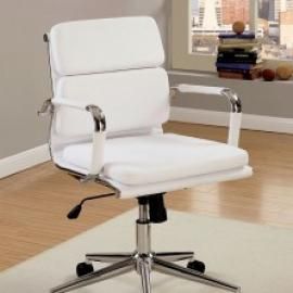 Mercedes by Furniture of America CM-FC636S-WH Office Chair