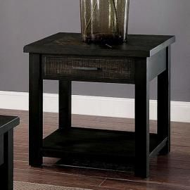 Rhymney Dark Oak Finish by Furniture of America  Collection CM4123E End Table