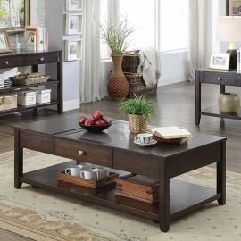 Genesis by Furniture of America Espresso CM4255C Lift Top Coffee Table