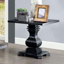 Mirabel Antique Black Finish by Furniture of America  Collection CM4341E End Table