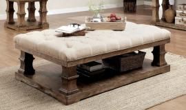 Granard by Furniture of America Natural Tone CM4457F-C Coffee Table