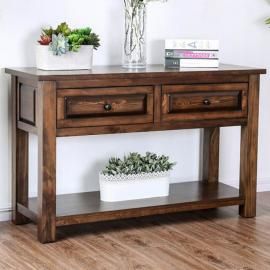 Annabel by Furniture of America Walnut CM4613S Sofa Table