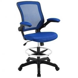 Veer EEI1423BLU Blue Drafting Table Chair