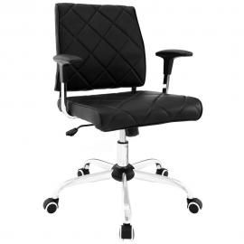 Lattice EEI1247 Black Vinyl Office Chair