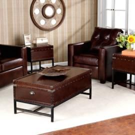GP0021 Voyager By Southern Enterprises Trunk Table Collection Set of 3