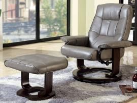 Cheste RC6920GY Swivel Lounger Accent Chair