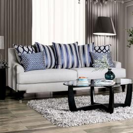 Sisseton Light Grey Fabric SM2207-SF by Furniture of America