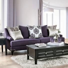 Sisseton Purple Fabric SM2208-SF by Furniture of America