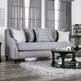 Nefyn Gray Fabric Sofa SM2670-SF by Furniture of America