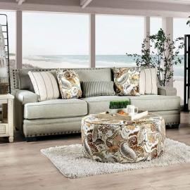 Begley Mocha Fabric Sofa SM8300-SF by Furniture of America