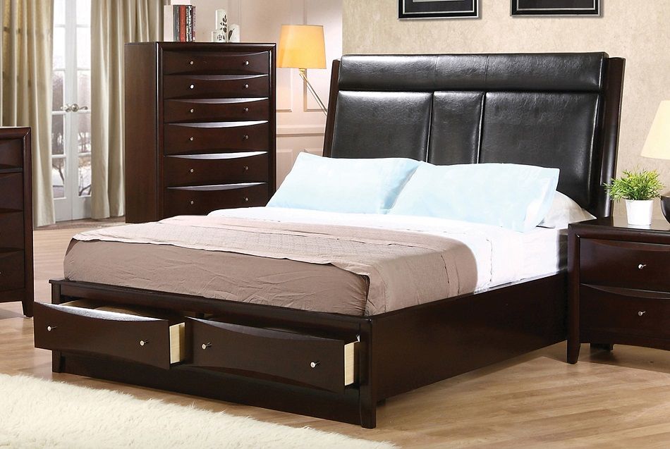 Phoenix Collection 200419KW Coaster California King Bed Frame