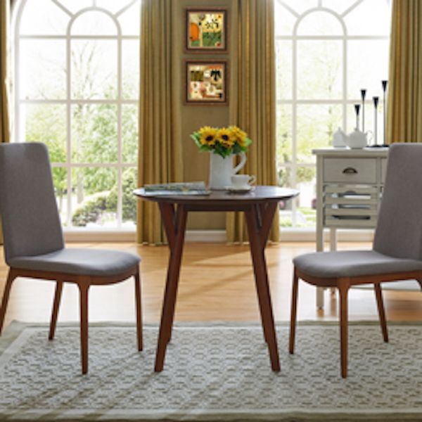 Dn7565 Shannon Southern Enterprises Round Dining Table Seats 2 4