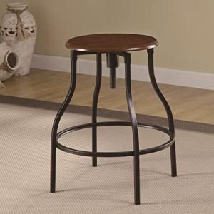 Coaster 100199 Rec Room Adjustable Bar Stool in Black