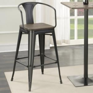 Rec Room 100737 Industrial Bar Stool Set of 2