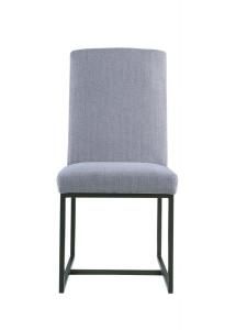 Coaster Dining Room Side Chair 107383 City Chic by Donny Osmond in Grey