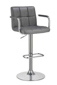 Contemporary Grey 121096 Bar Stool