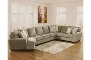 Patola Park by Ashley 12900 Patina Fabric Sectional Sofa