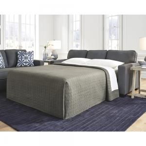 Kiessel Nuvella Steel 1450439 by Ashley Queen Sleeper Sofa