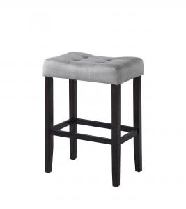 Coaster Rec Room 182013 Bar Stool Set of 2 in Grey fabric