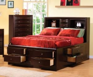 Phoenix Collection 200409Q Queen Bed Frame