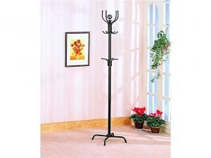Satin Black Spider Finish Collection 2019 Coat Rack Coaster Furniture