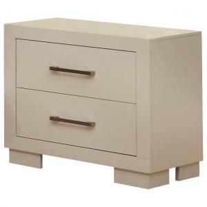 Jessica Collection 202992 White Night stand