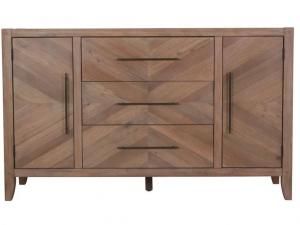 Scott Living Auburn 204613 White Washed Natural Dresser