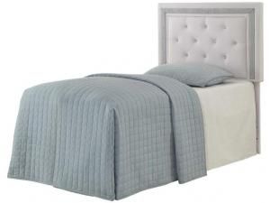 Coaster 300545T White Leatherette Twin Headboard Only