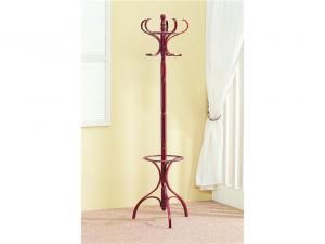 Walnut Finish Collection 3057 Coat Rack
