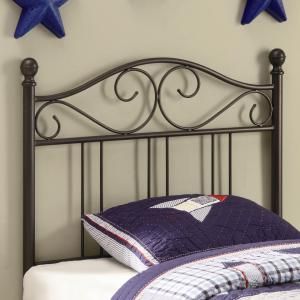 Becky Collection 450103T Brown Youth Headboard