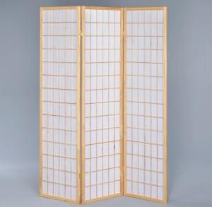 Three Panel Screen with White Rice Paper By Coaster 4621