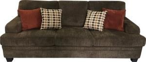 Griffin by Coaster 508381 Brown Chenille Fabric Sofa