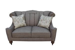Lakeland Collection by Coaster 508722 Light Brown Chenille Fabric Loveseat