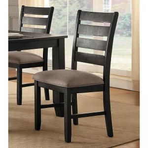 Stevens by Homelegance in Dark Brown Side Chair 5504S Set of 2