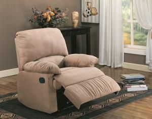Makai Collection 600264 Brown Microfiber Recliner