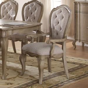 Chelmsford by Acme 66053 Dining Arm Chair Set of 2