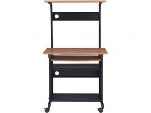 Coaster 7121 Honey/Black Computer Desk